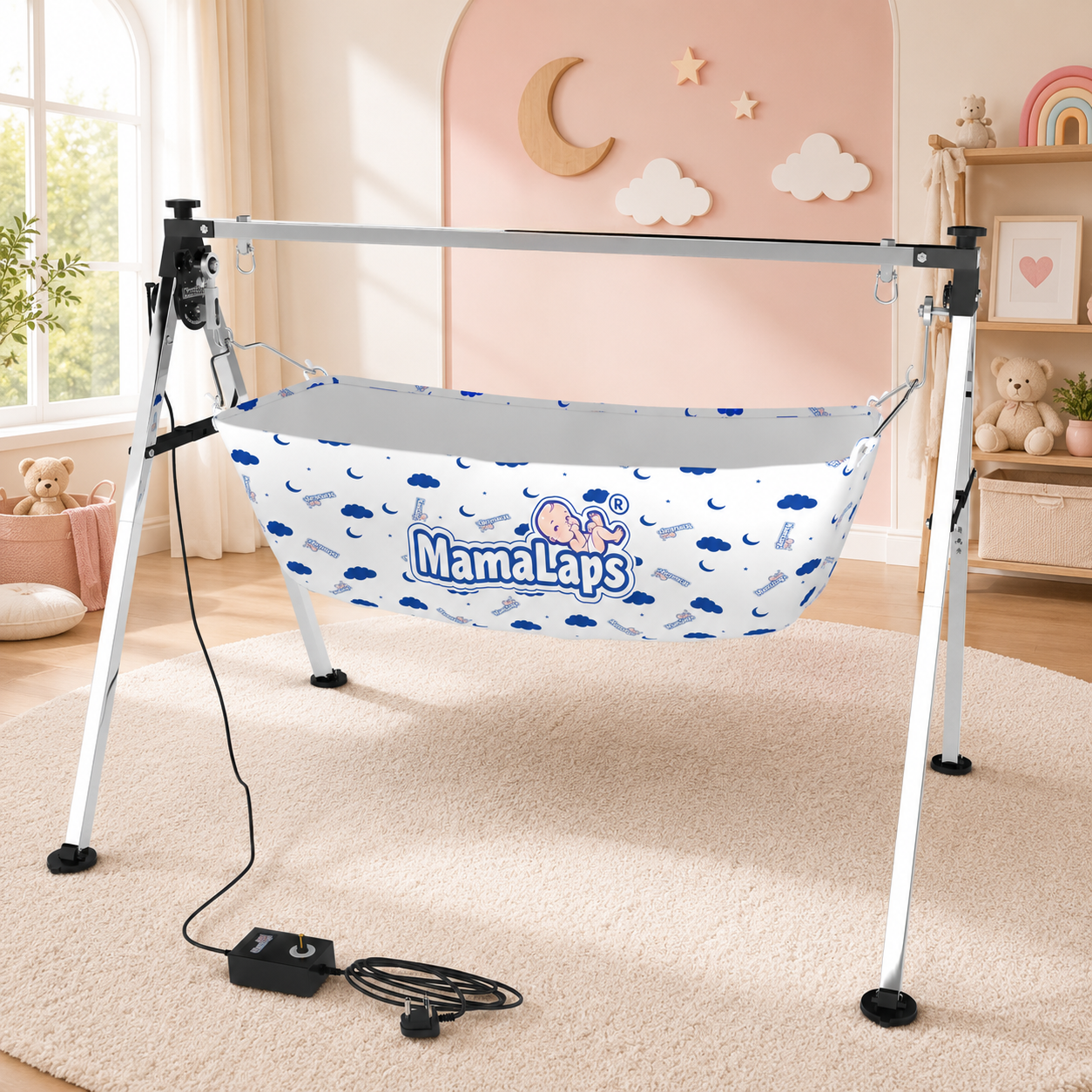 Regular Automatic Baby Cradle - Single Foldable 6.5kg