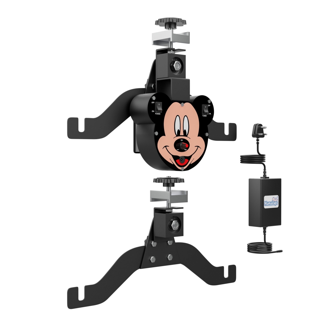 Micky Cradle Kit - Baby Cradle Automation Kit ( Cradle Not Included) - 5* Kg weight