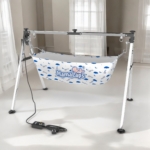 Premium Automatic Baby Cradle - Double Foldable Heavy - 9* Kg Cradle