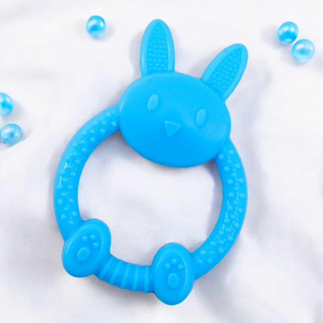Blue Rabbit Soft Food Grade Silicon Teethers - BIS Certified