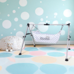 Pro Manual Baby Cradle - Double Foldable - 7* Kg Cradle